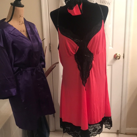 Beautiful Curves Collection Hot Pink Intimates - Picture 1 of 2